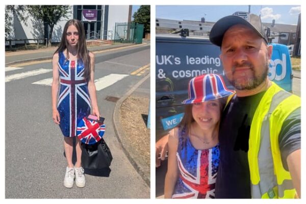 Une lycéenne britannique interdite d’entrée à l’école pour porter le drapeau de son pays